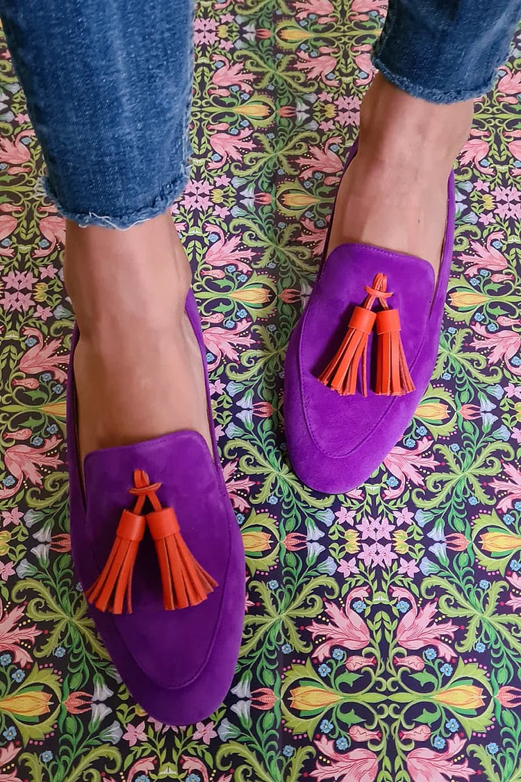 Veerle | Suede Loafers