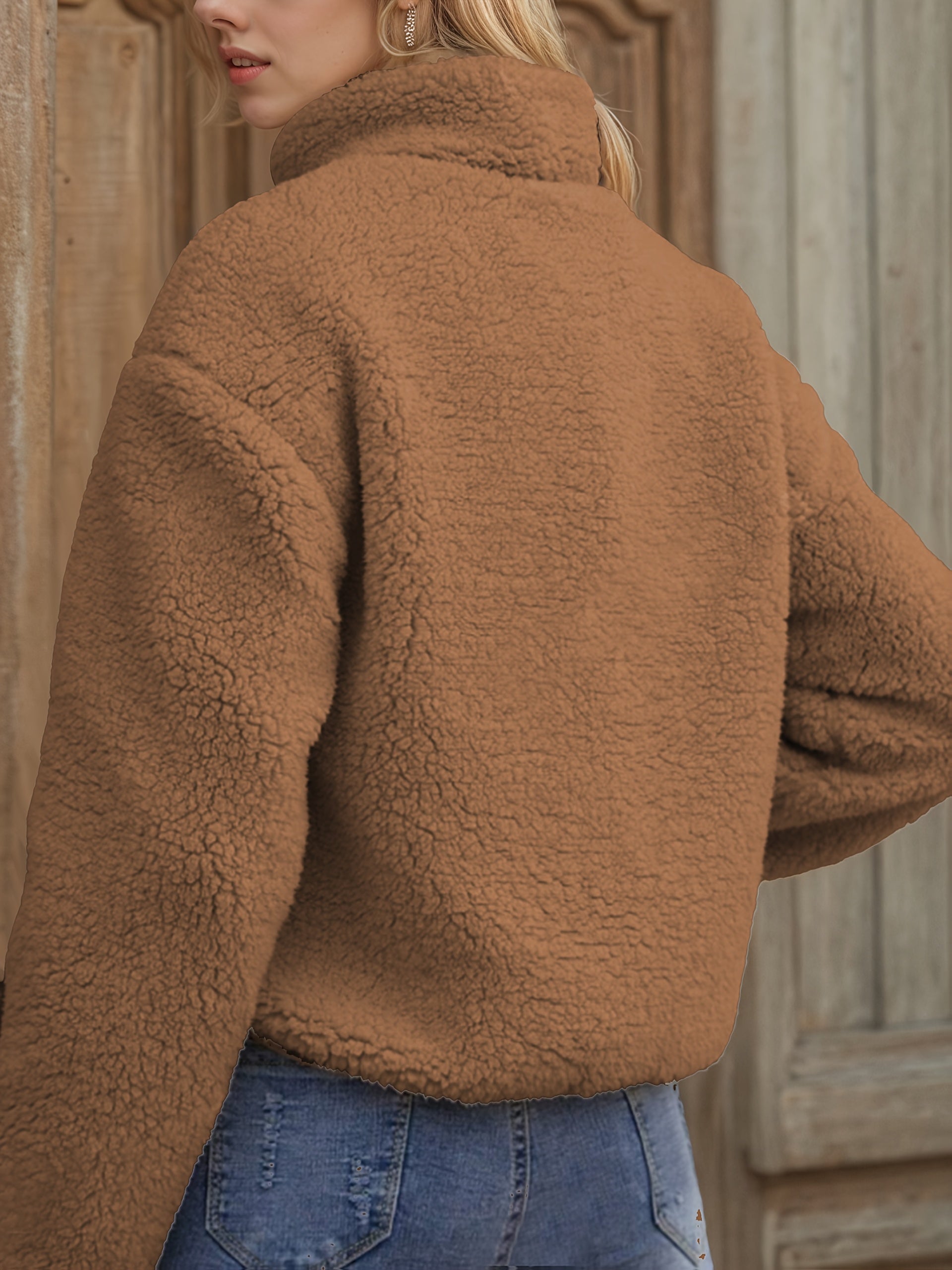 Raisa™ | Patchwork Zip-Up Fleece