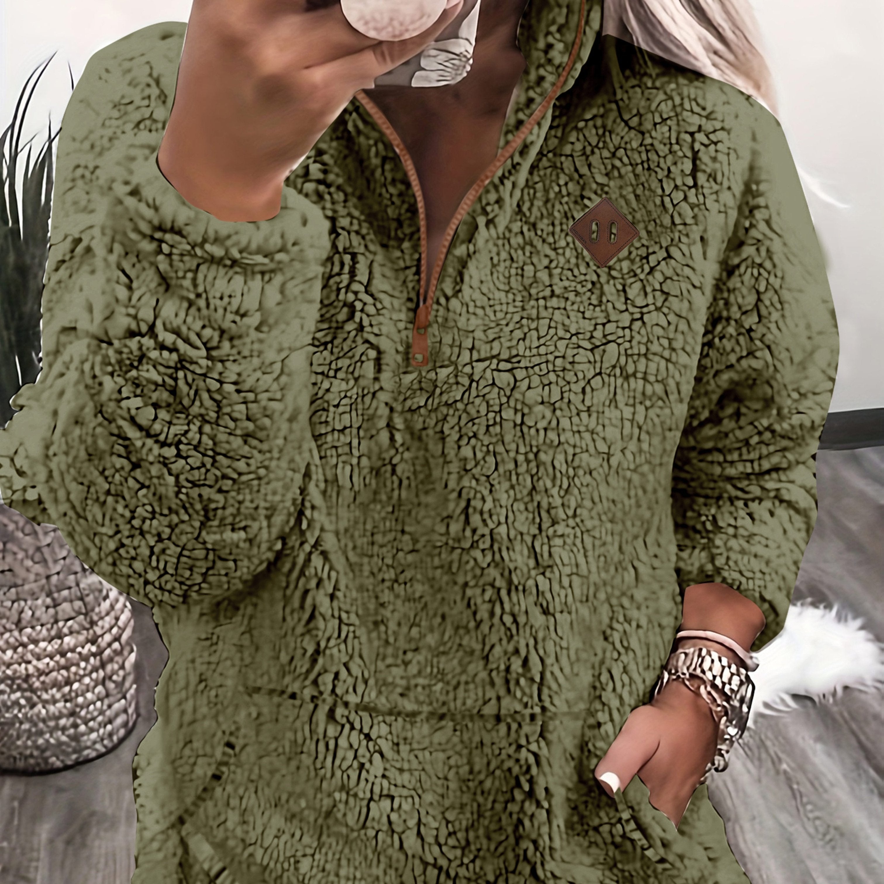 Mila™ | Fleece-Lined Zip-Up Hoodie