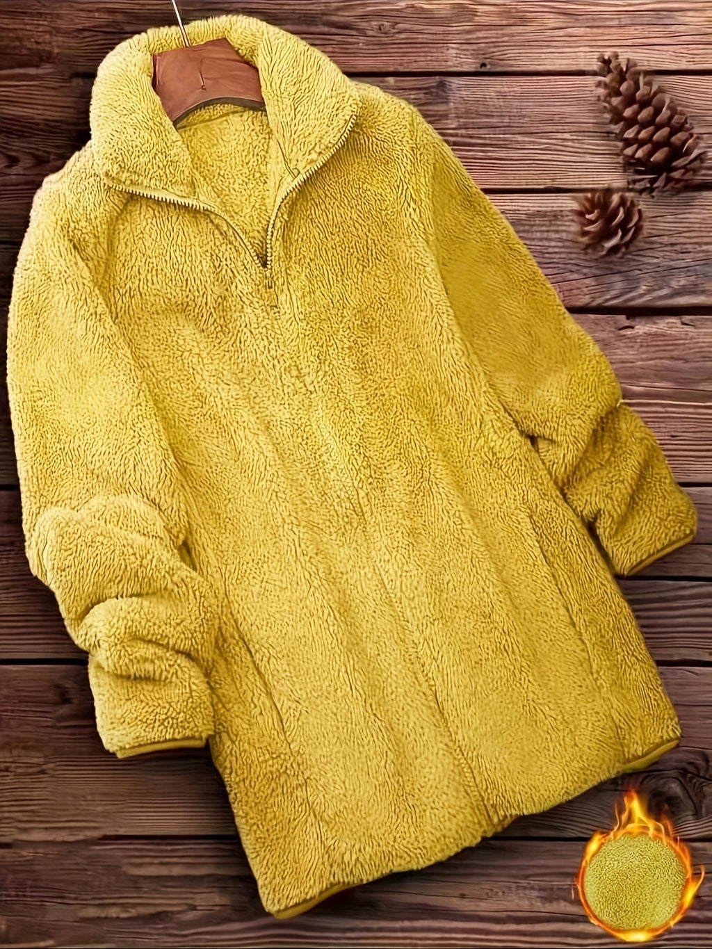 Renée™ | Block Zip-Up Fleece