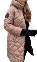 Lorinda | Elegant Quilted Puffer Jacket with Hood