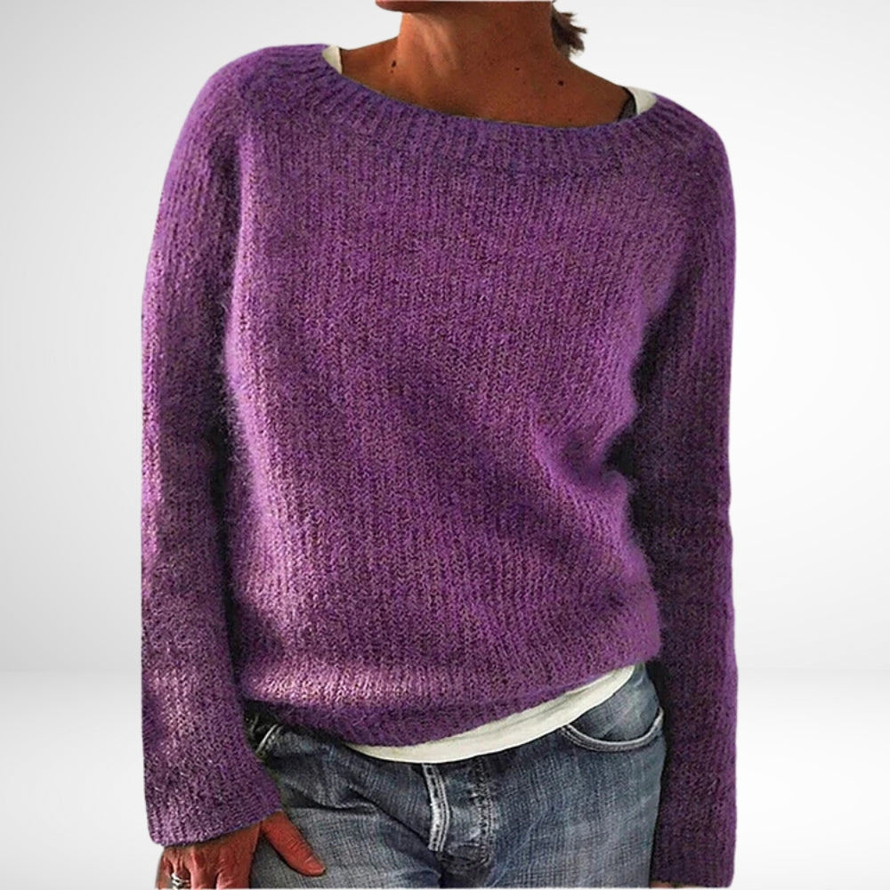 Carole | Retro fall sweater