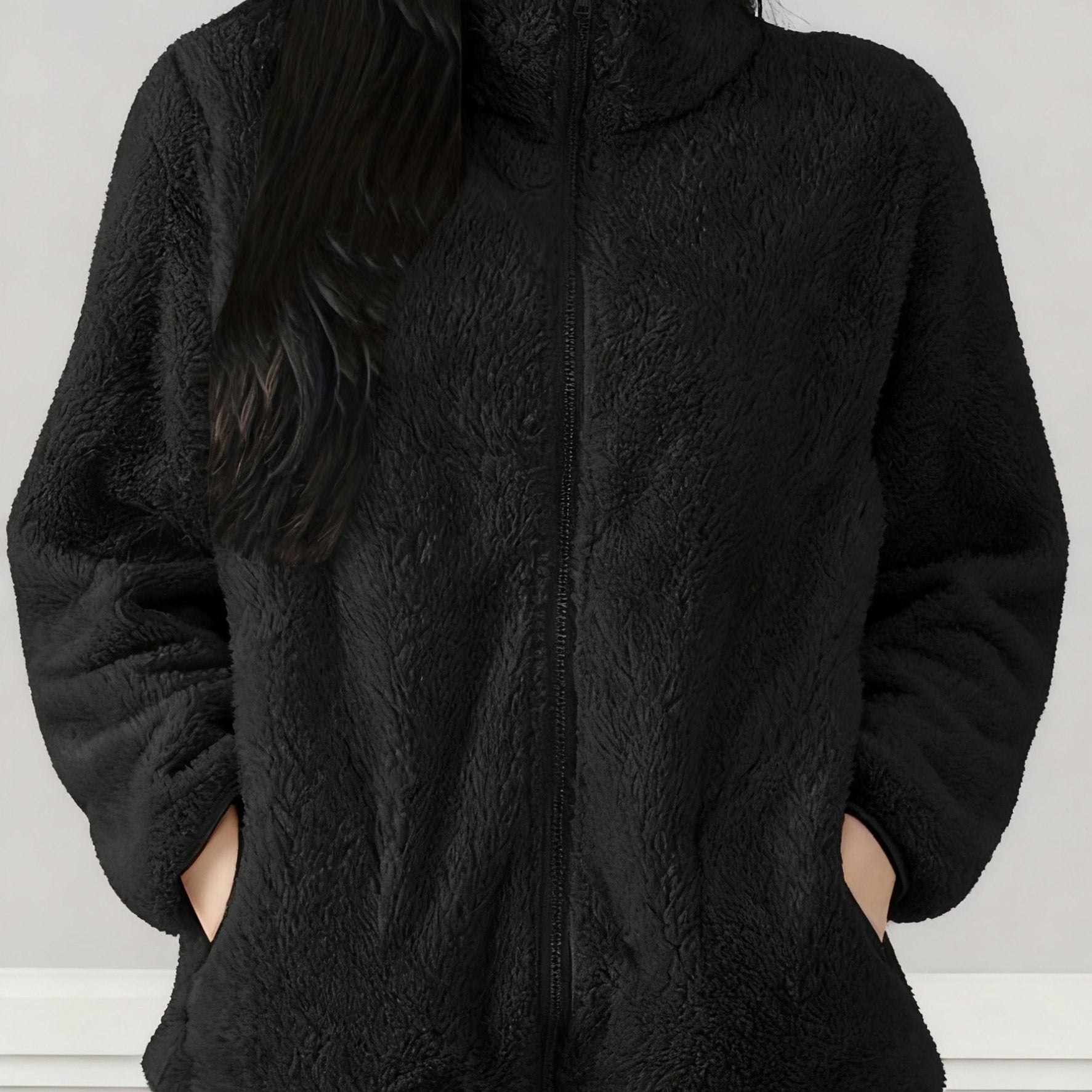 Renée™ | Block Zip-Up Fleece