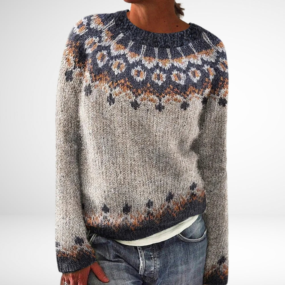 Candice | Retro winter sweater