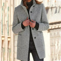 Doria - Coat With Button Closure For Women