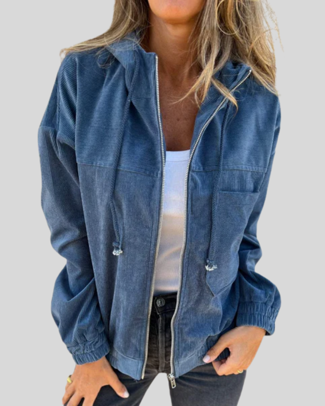 Mabel | Soft Zip-Up Vest