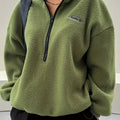 Mirella™ | Patchwork Half-Zip Fleece