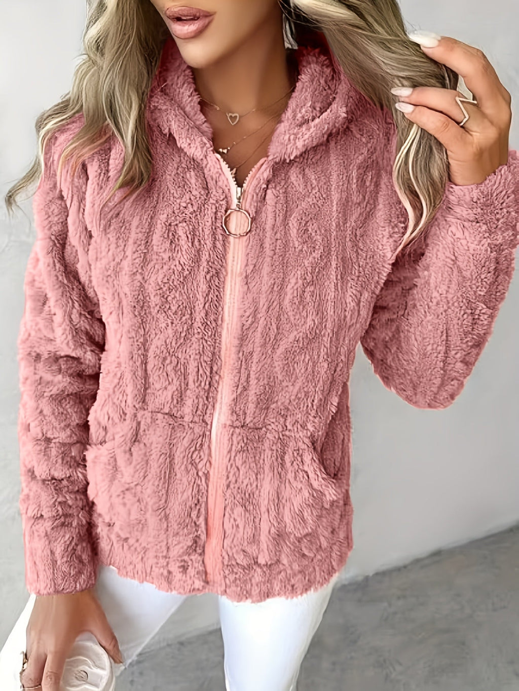 Niannian™ | Hooded Zip-Up Fleece