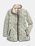 Vaeven | Delightful Floral-Printed Quilted Jacket