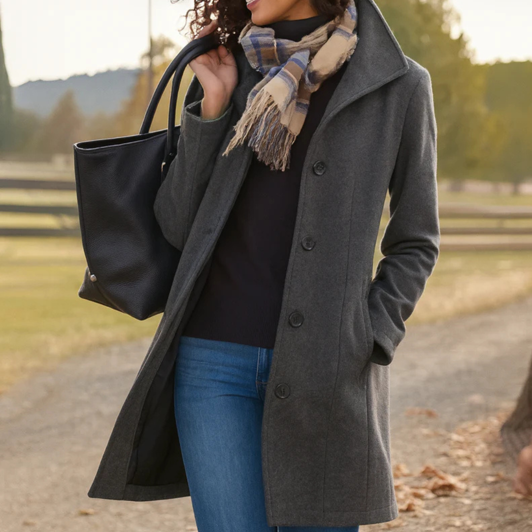 Lucia™ | Single-Breasted Coat
