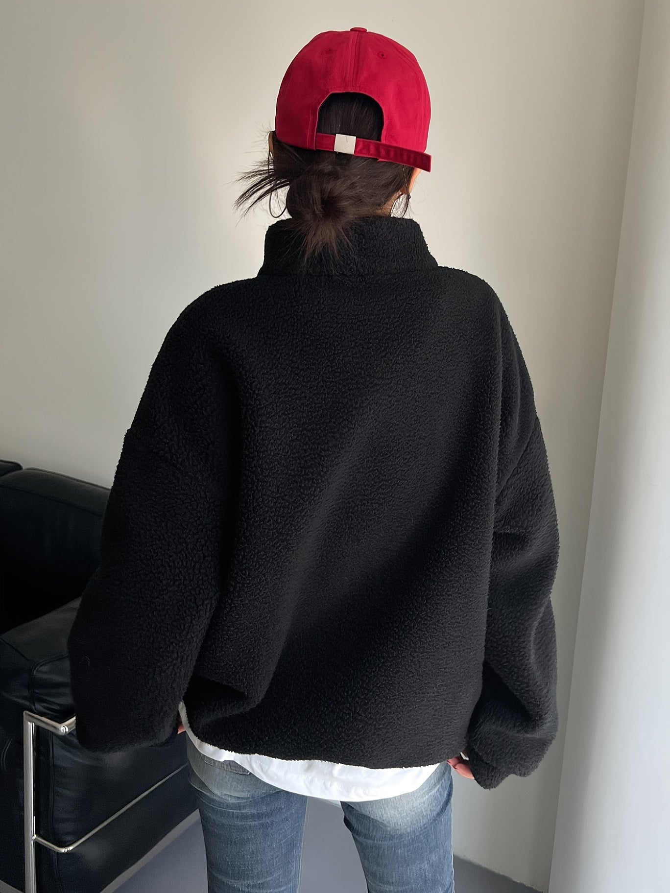 Mirella™ | Patchwork Half-Zip Fleece