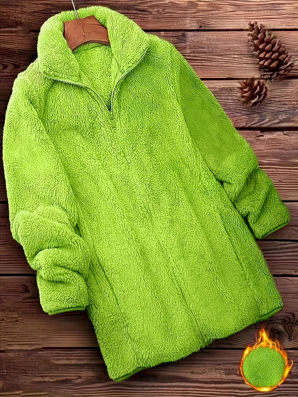 Renée™ | Block Zip-Up Fleece