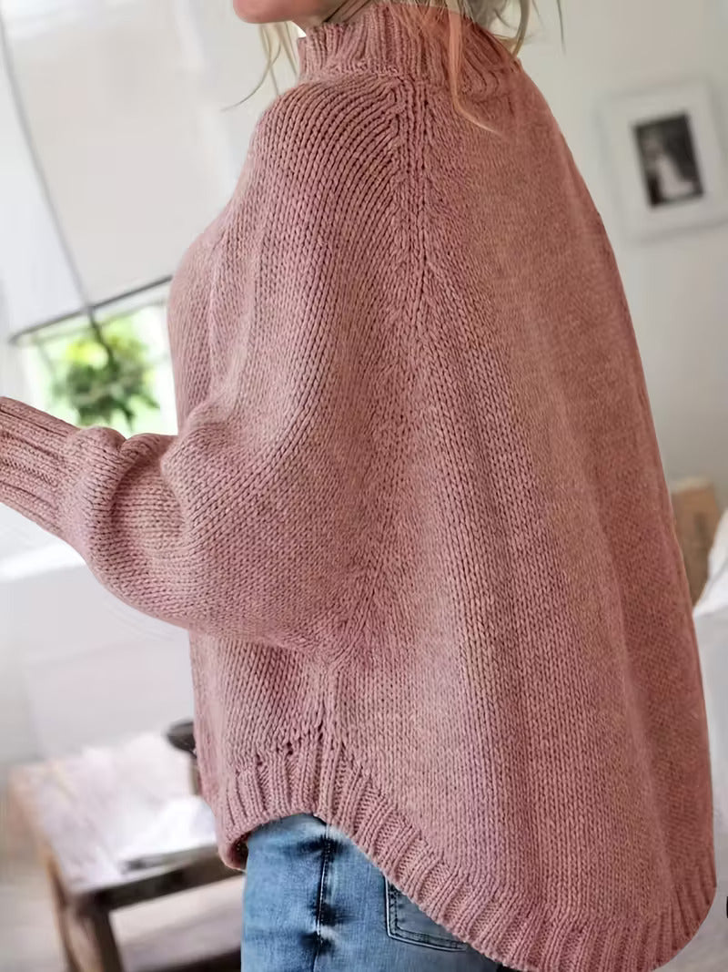 Pamella™ | Cable Knit Oversized Sweater