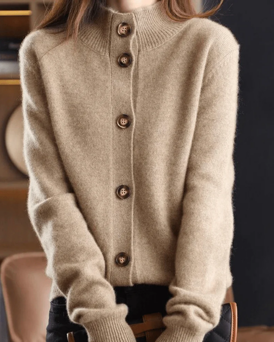 Claire | Retro-Style Knit Cardigan