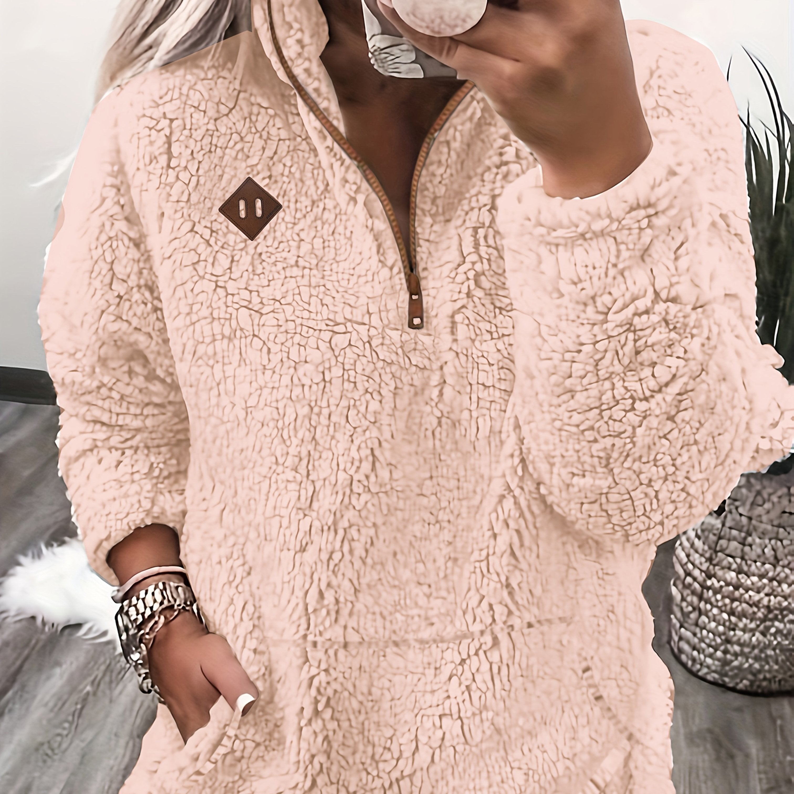 Mila™ | Fleece-Lined Zip-Up Hoodie