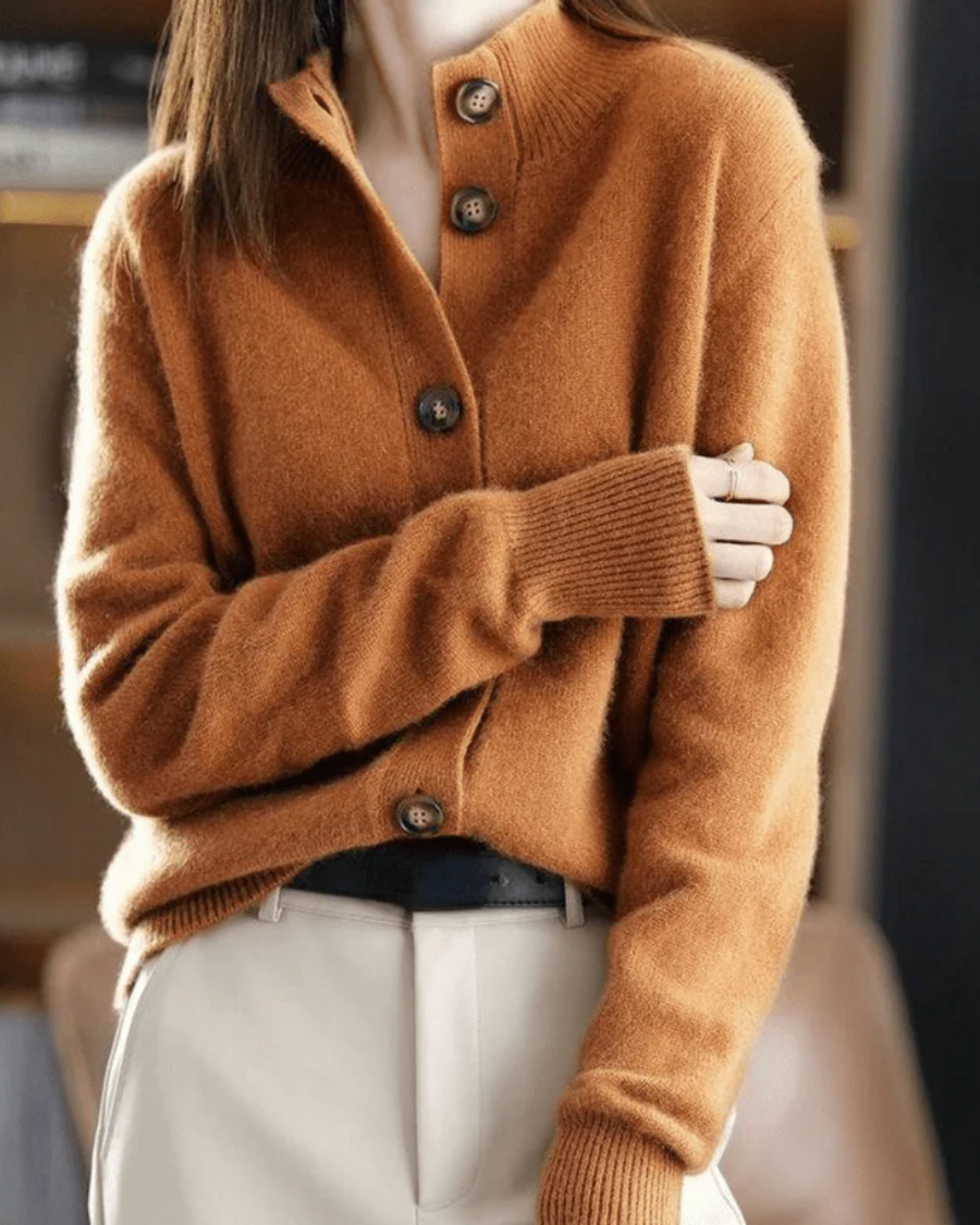 Claire | Retro-Style Knit Cardigan