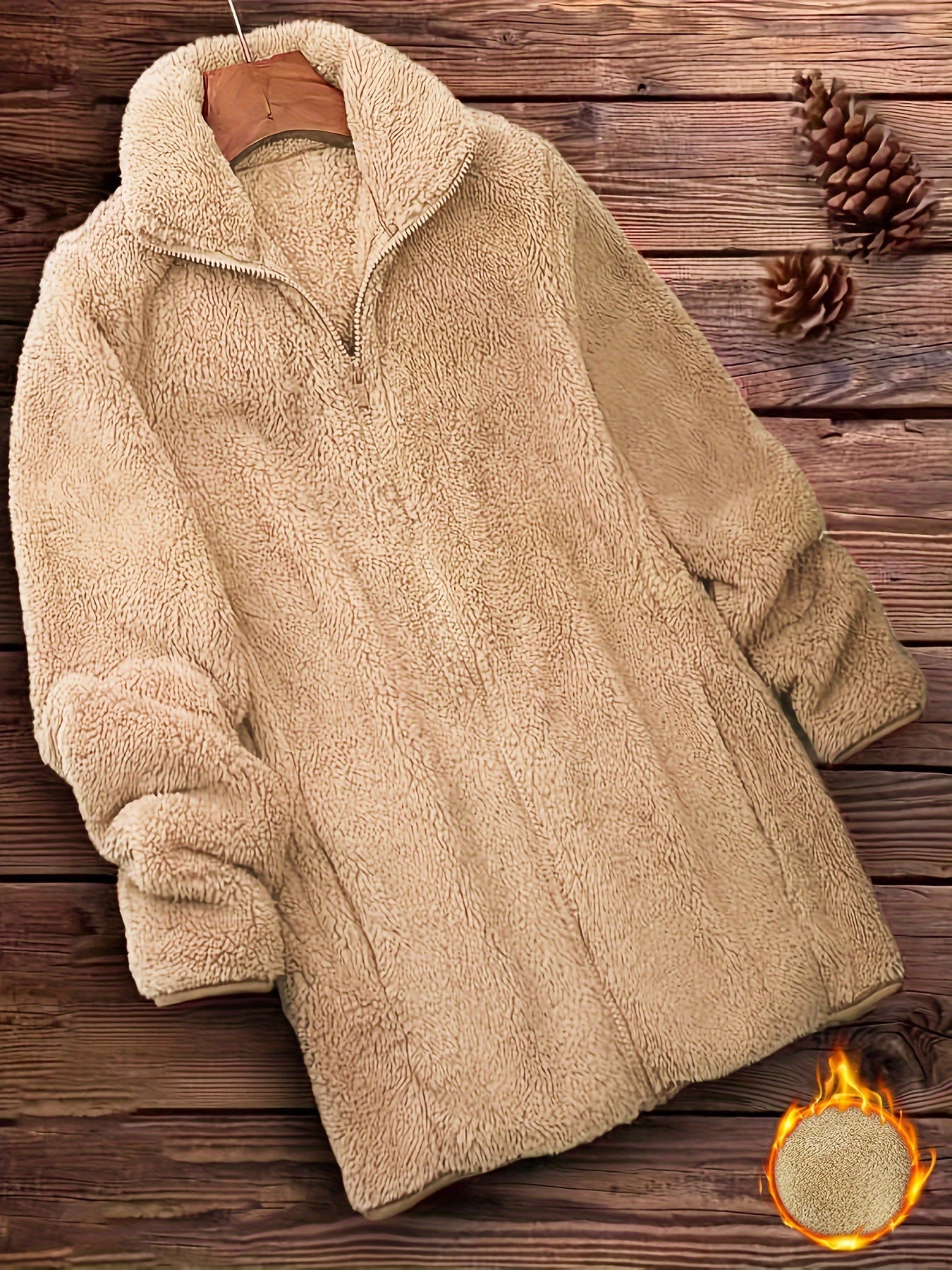 Colette™ | Zip-Up Teddy Fleece