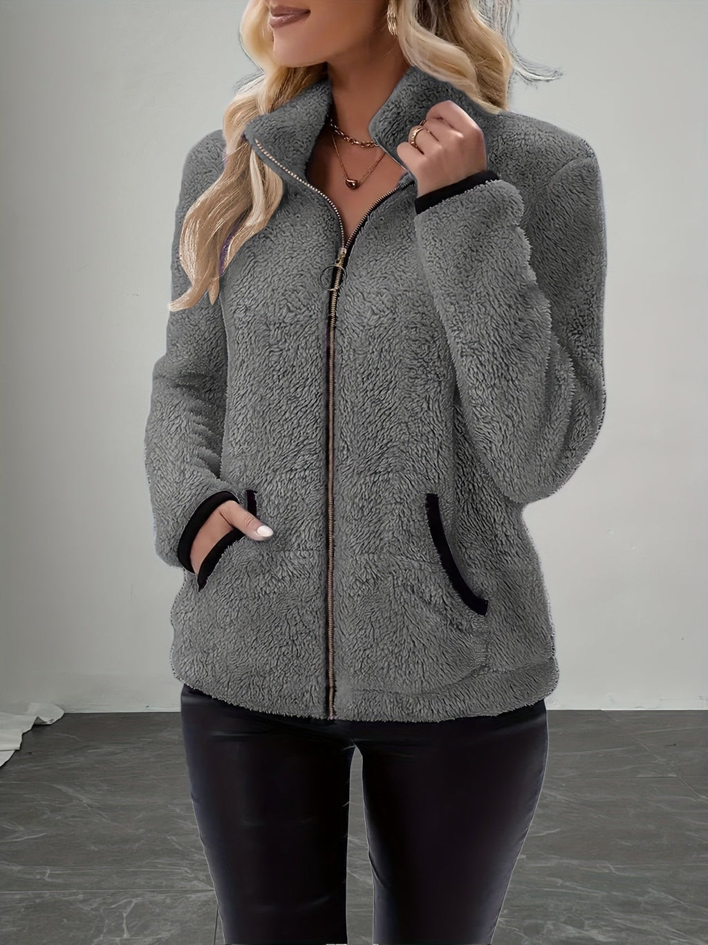 Liora™ | Slim-Fit Plush Fleece