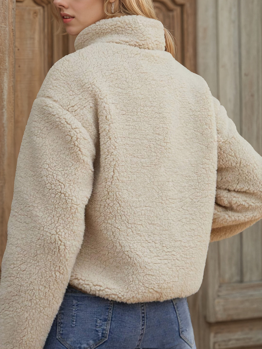 Raisa™ | Patchwork Zip-Up Fleece