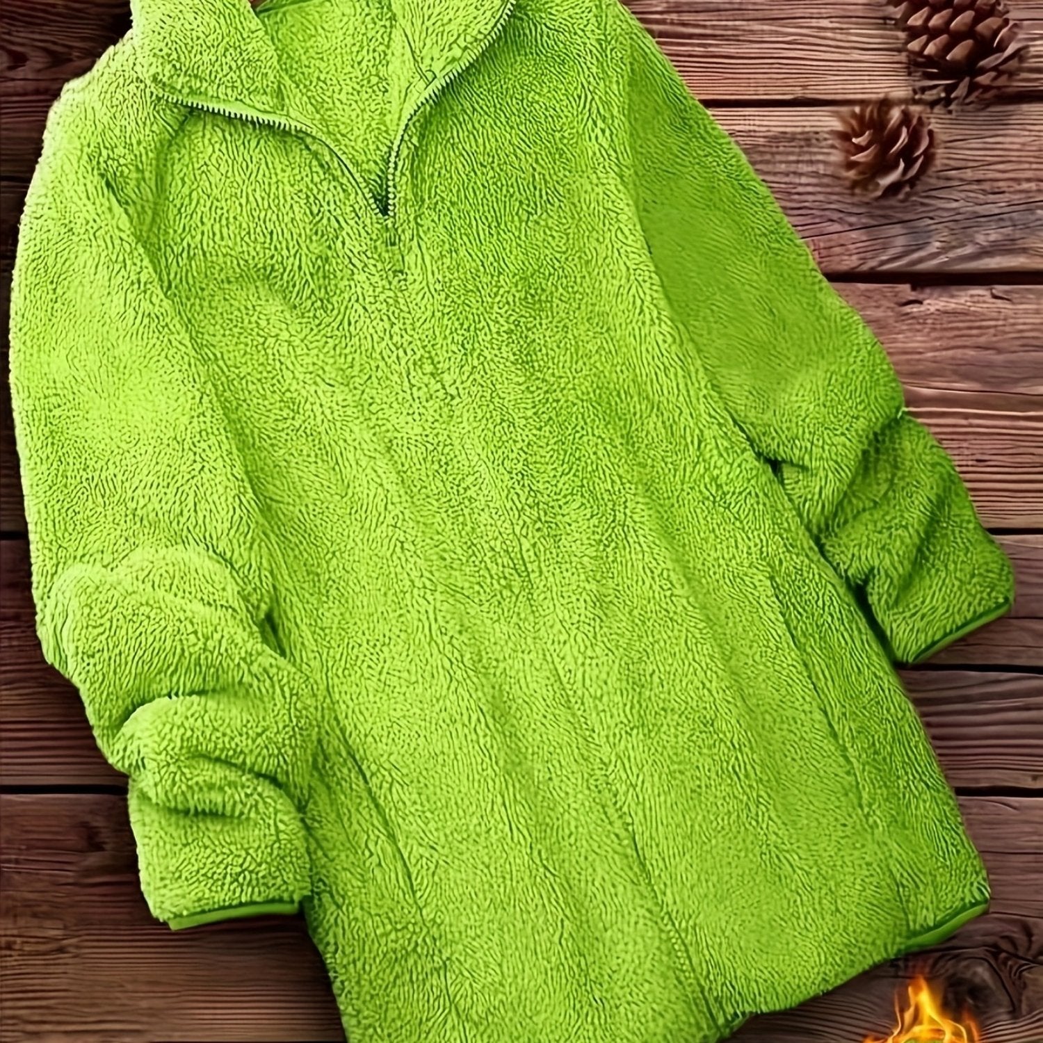 Renée™ | Block Zip-Up Fleece