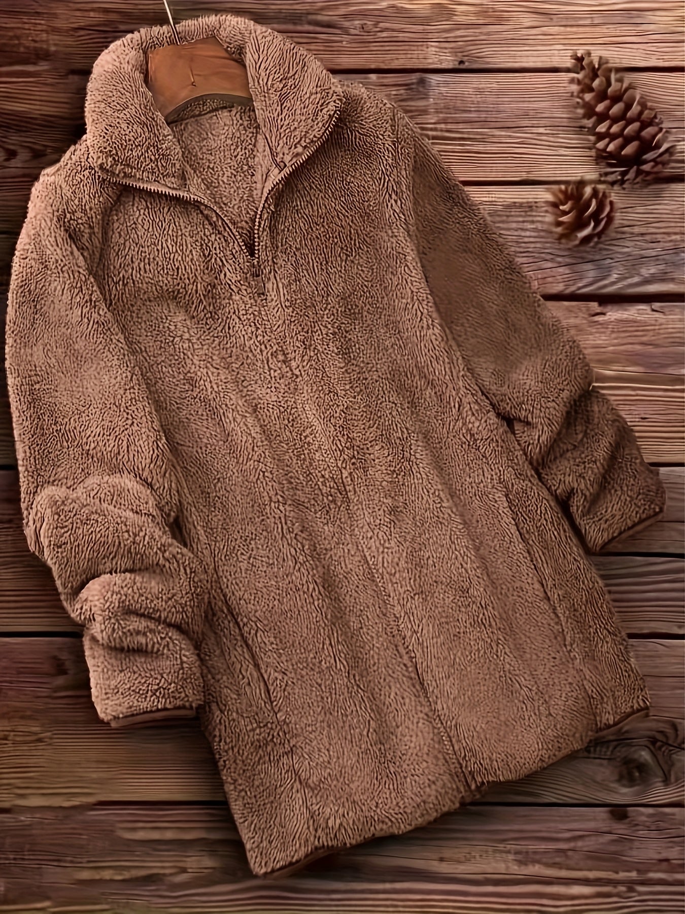 Renée™ | Block Zip-Up Fleece