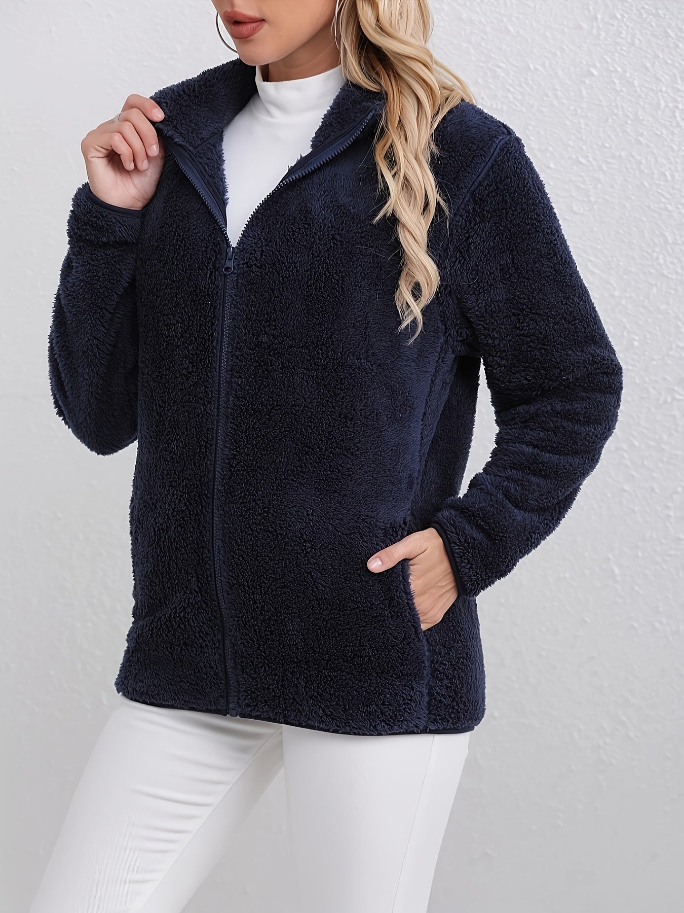 Vivienne™ | Elegant Zip-Up Fleece
