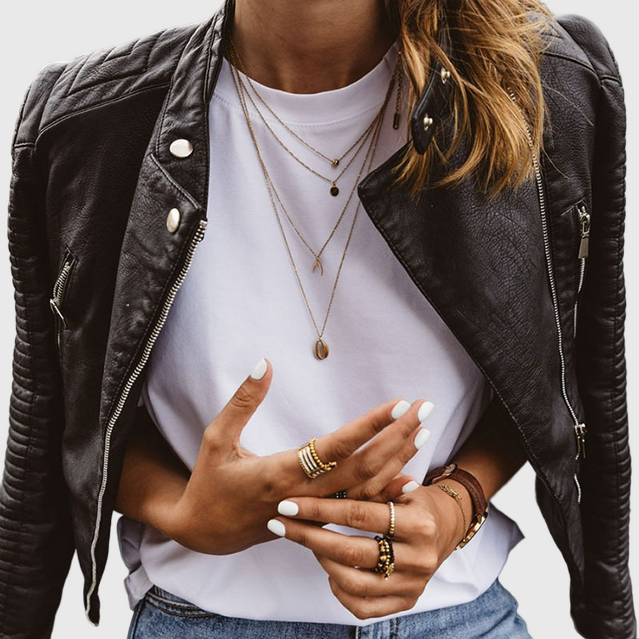 Janet | Leather-Look Jacket