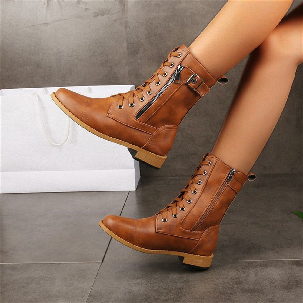 Ericka™ | Zipper Boots