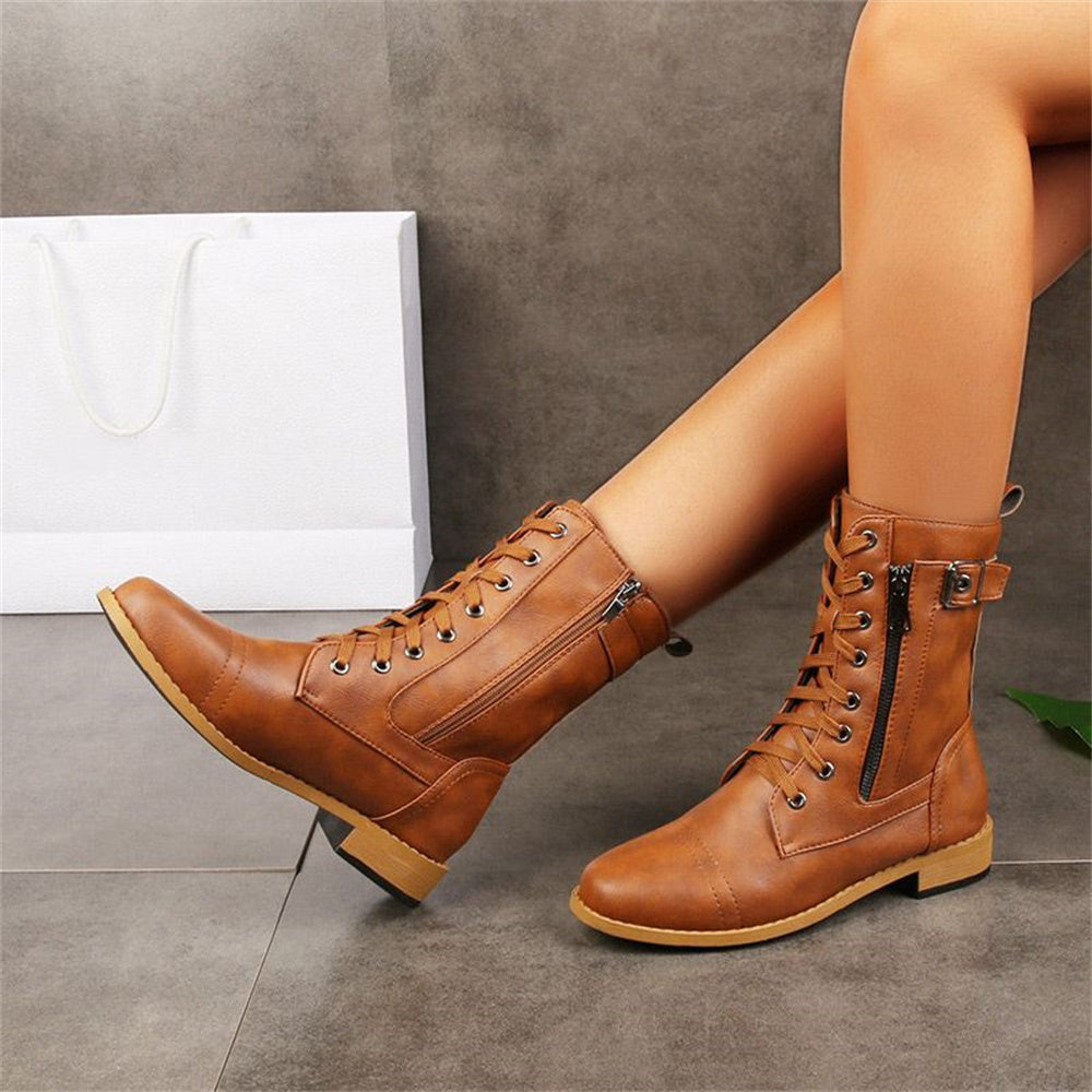 Ericka™ | Zipper Boots