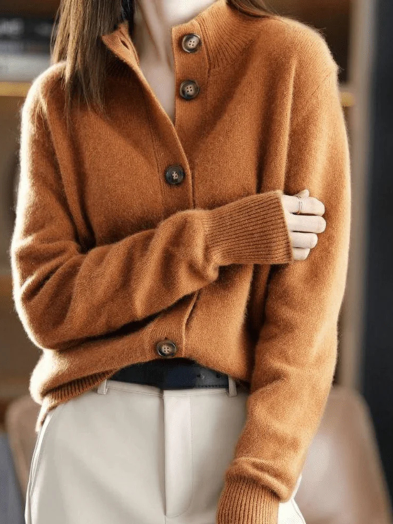 Aria™ | Chic Button Cardigan