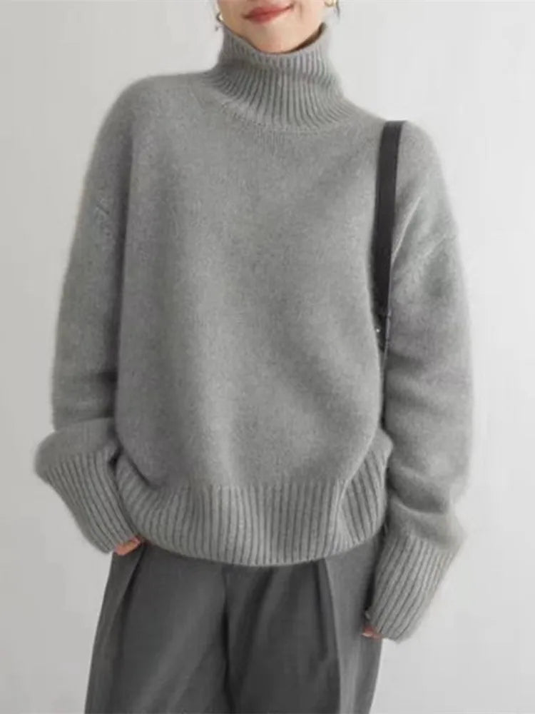 Isla Chic High-Collar Top