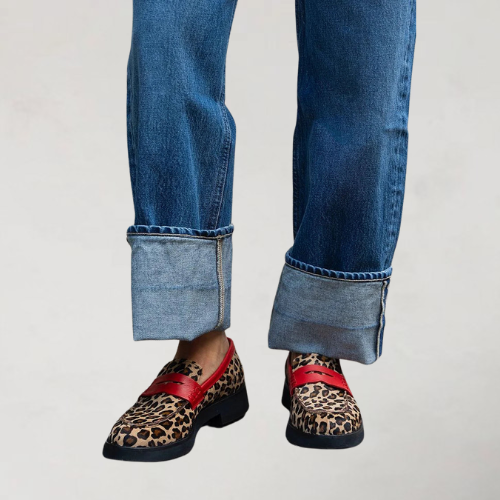 Evelien | Color Block Loafers