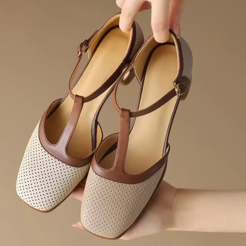 Luna | Sleek Mid-Heel Shoes for Modern Chic