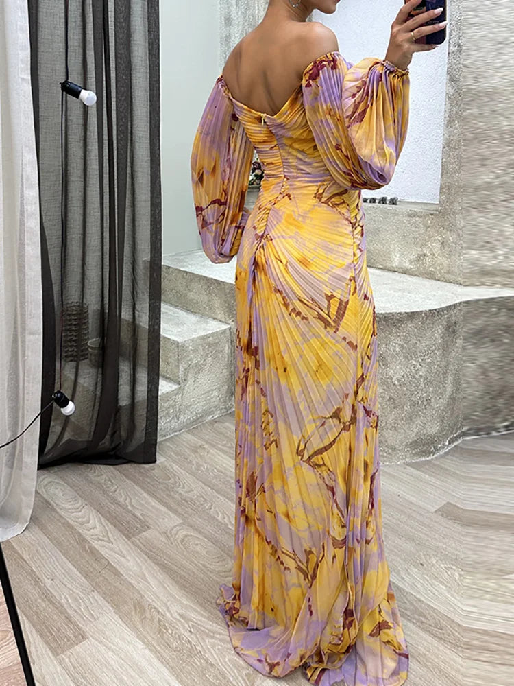 Ava™ | Elegant V-Neck Dress