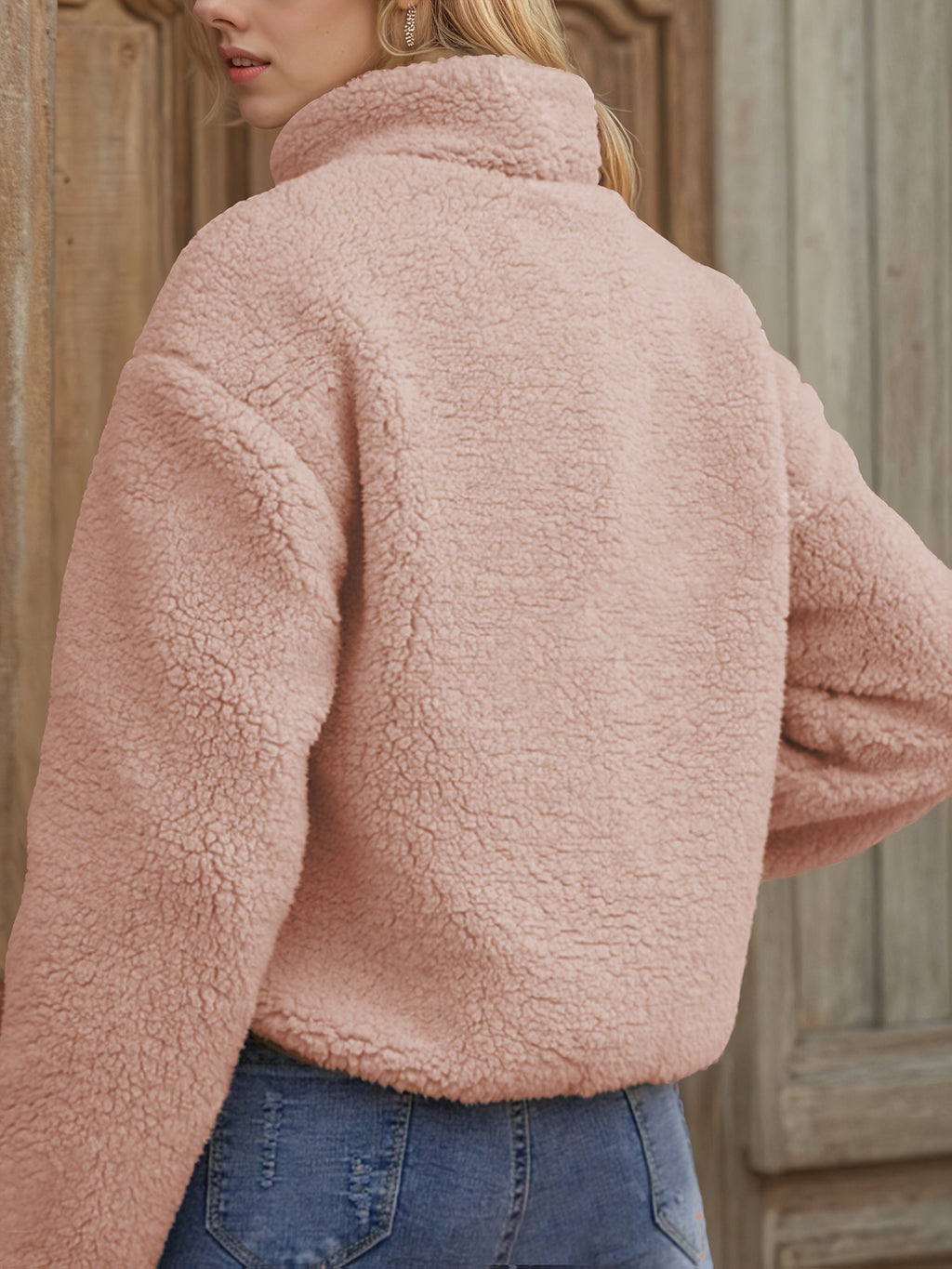 Raisa™ | Patchwork Zip-Up Fleece