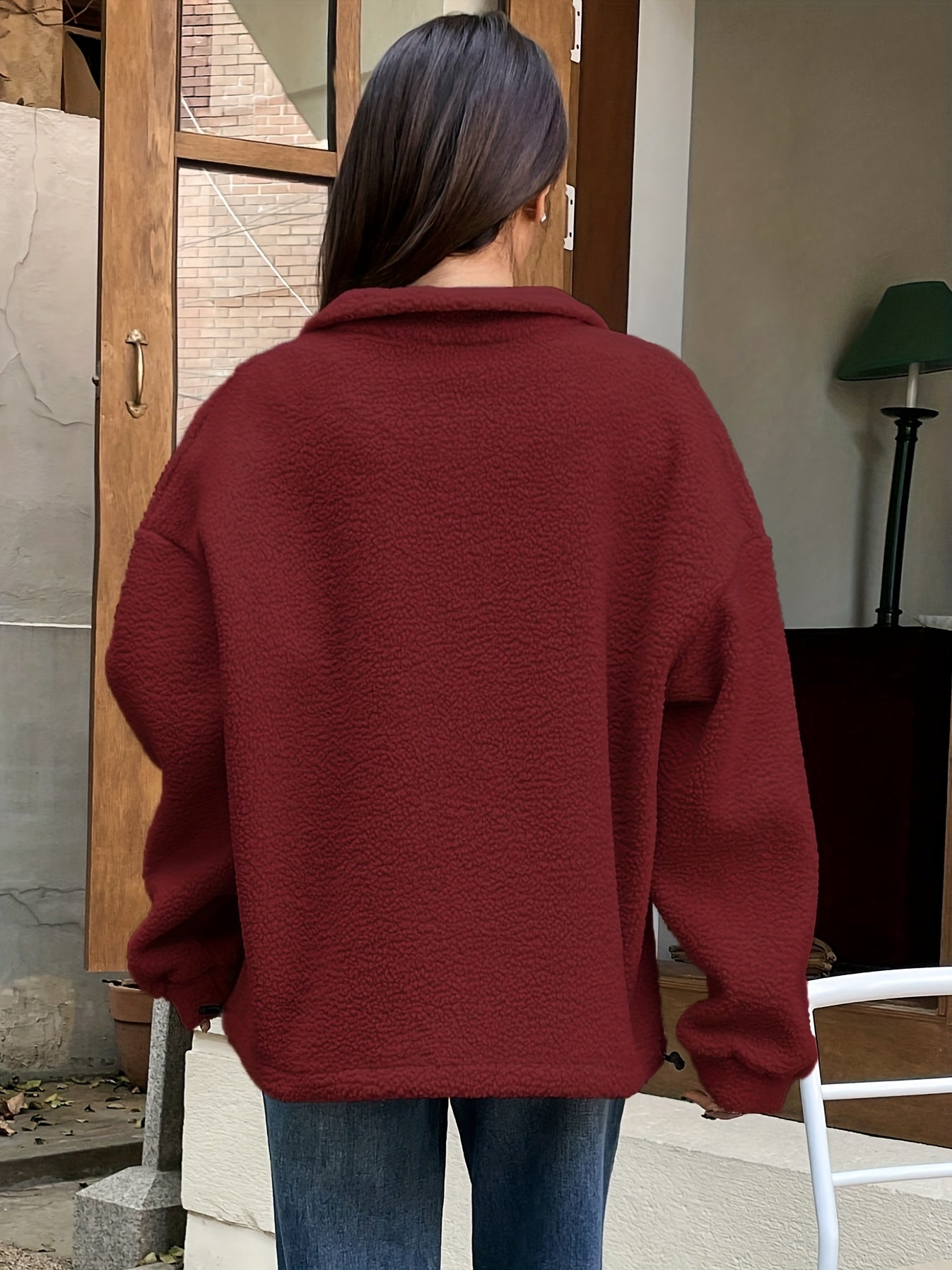 Mirella™ | Patchwork Half-Zip Fleece