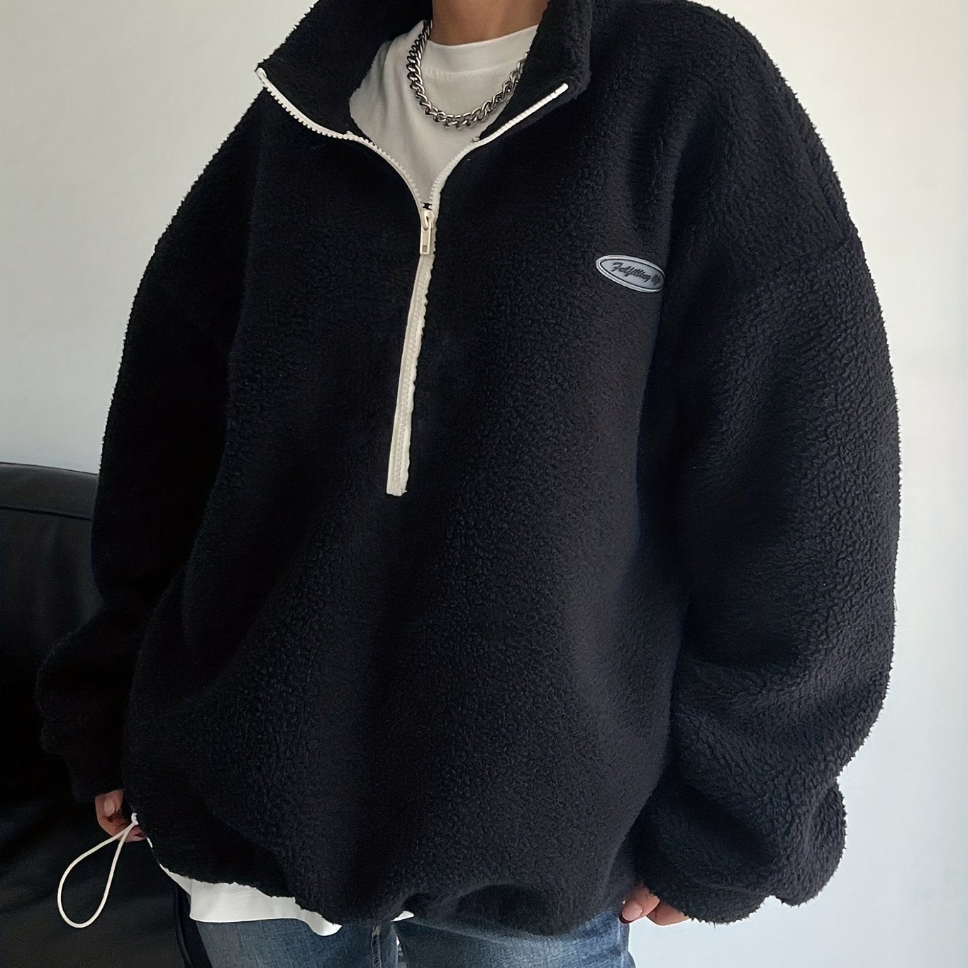 Mirella™ | Patchwork Half-Zip Fleece