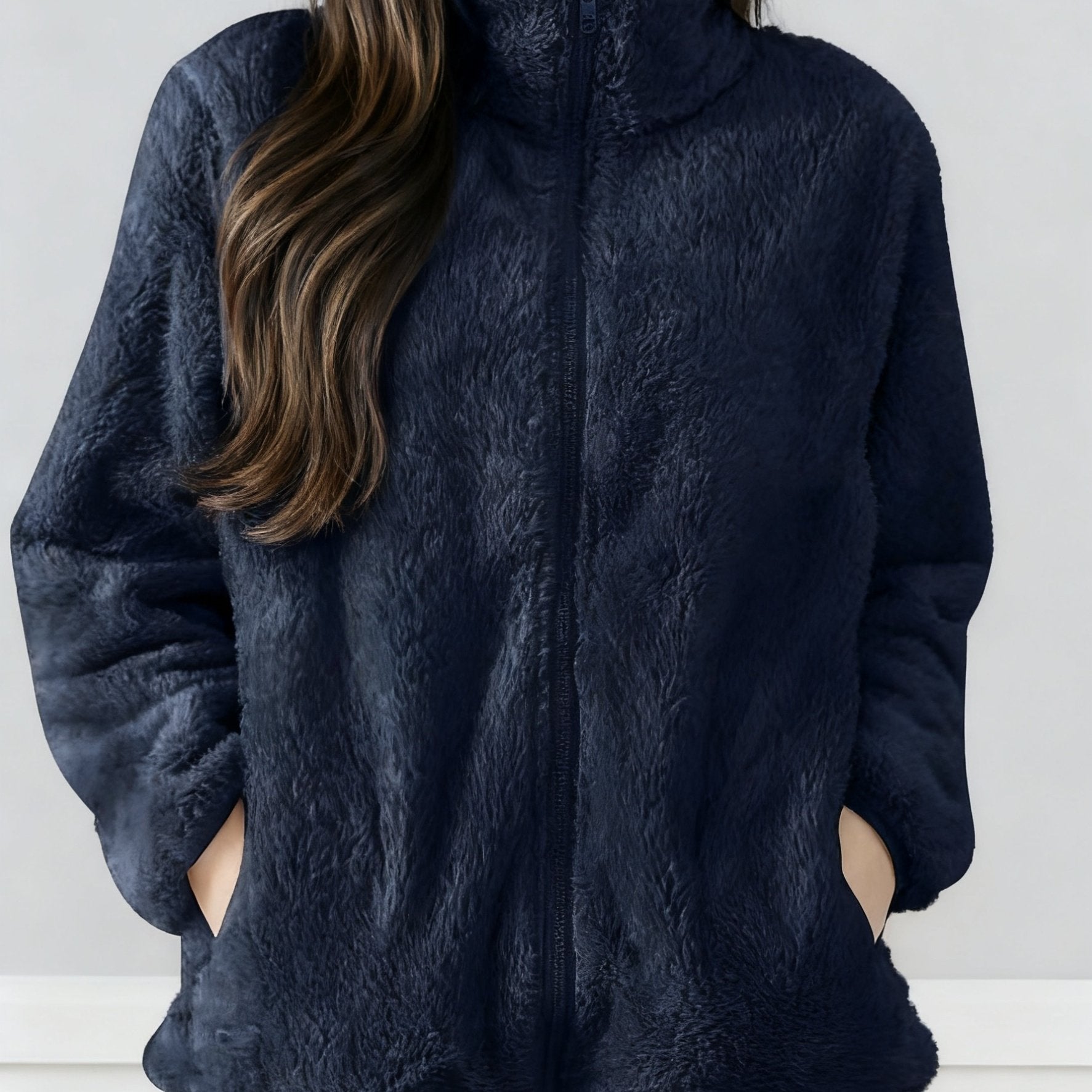 Renée™ | Block Zip-Up Fleece