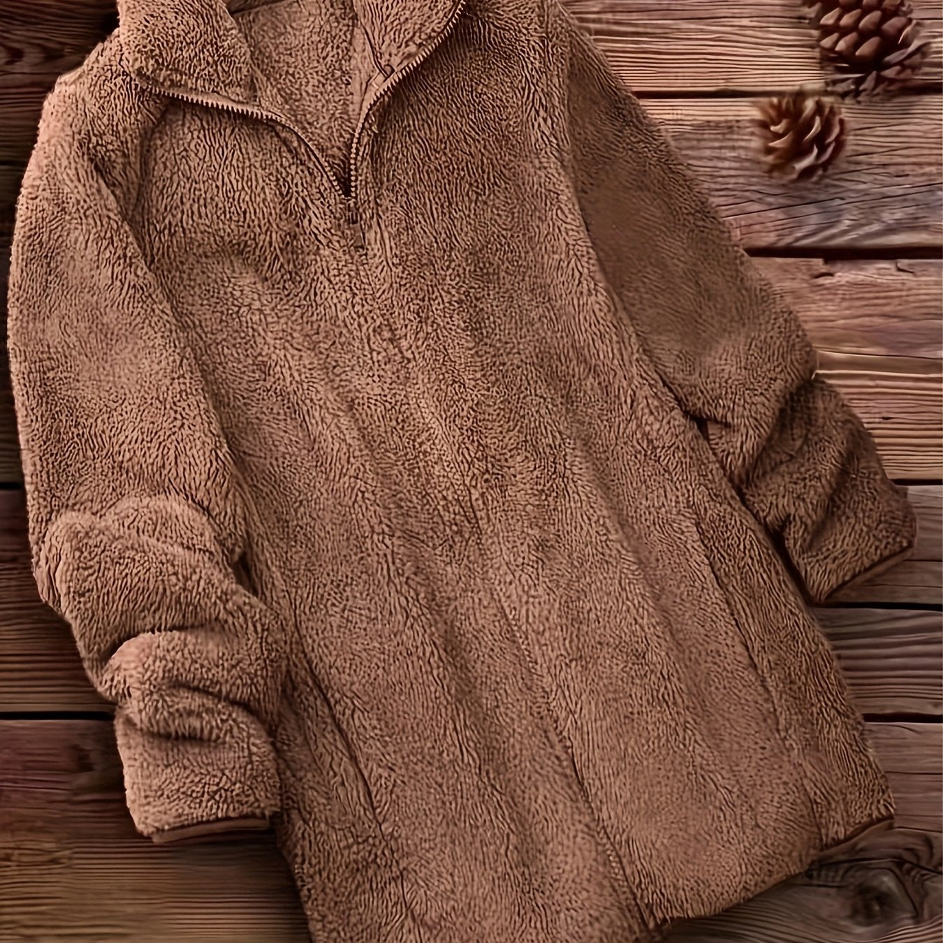 Renée™ | Block Zip-Up Fleece