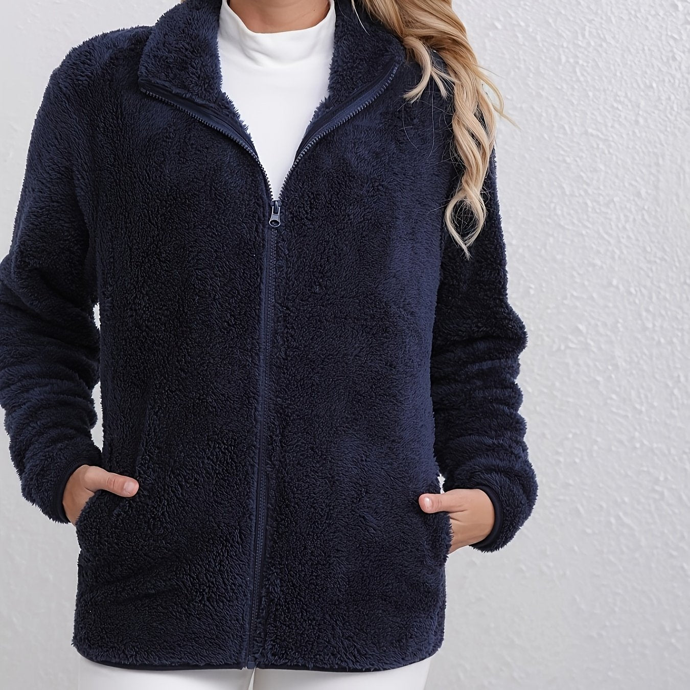 Vivienne™ | Elegant Zip-Up Fleece