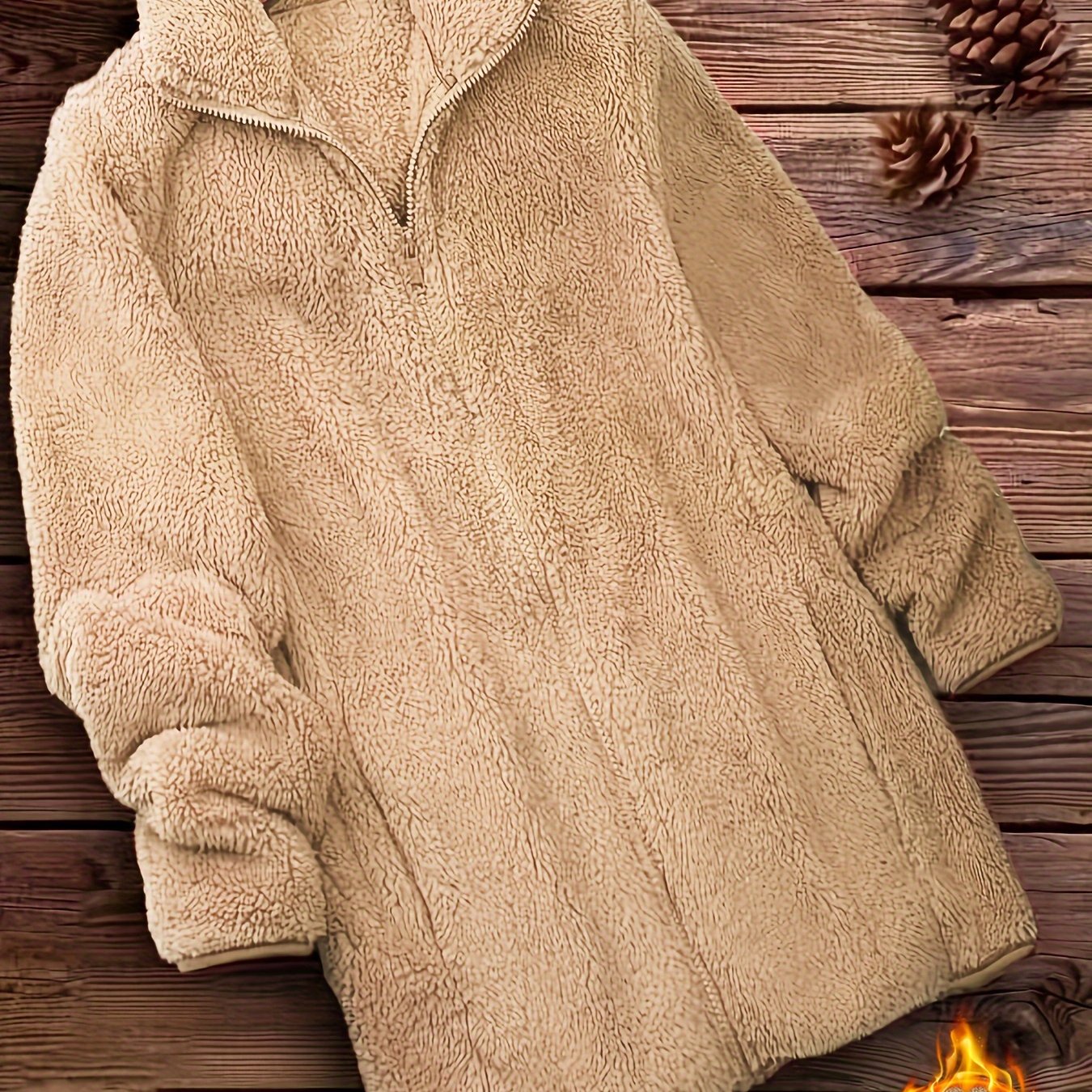 Colette™ | Zip-Up Teddy Fleece