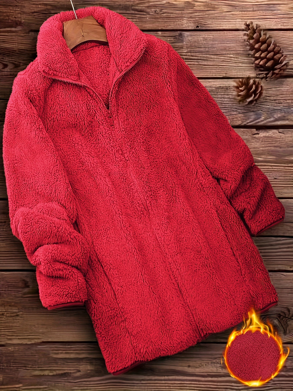 Colette™ | Zip-Up Teddy Fleece