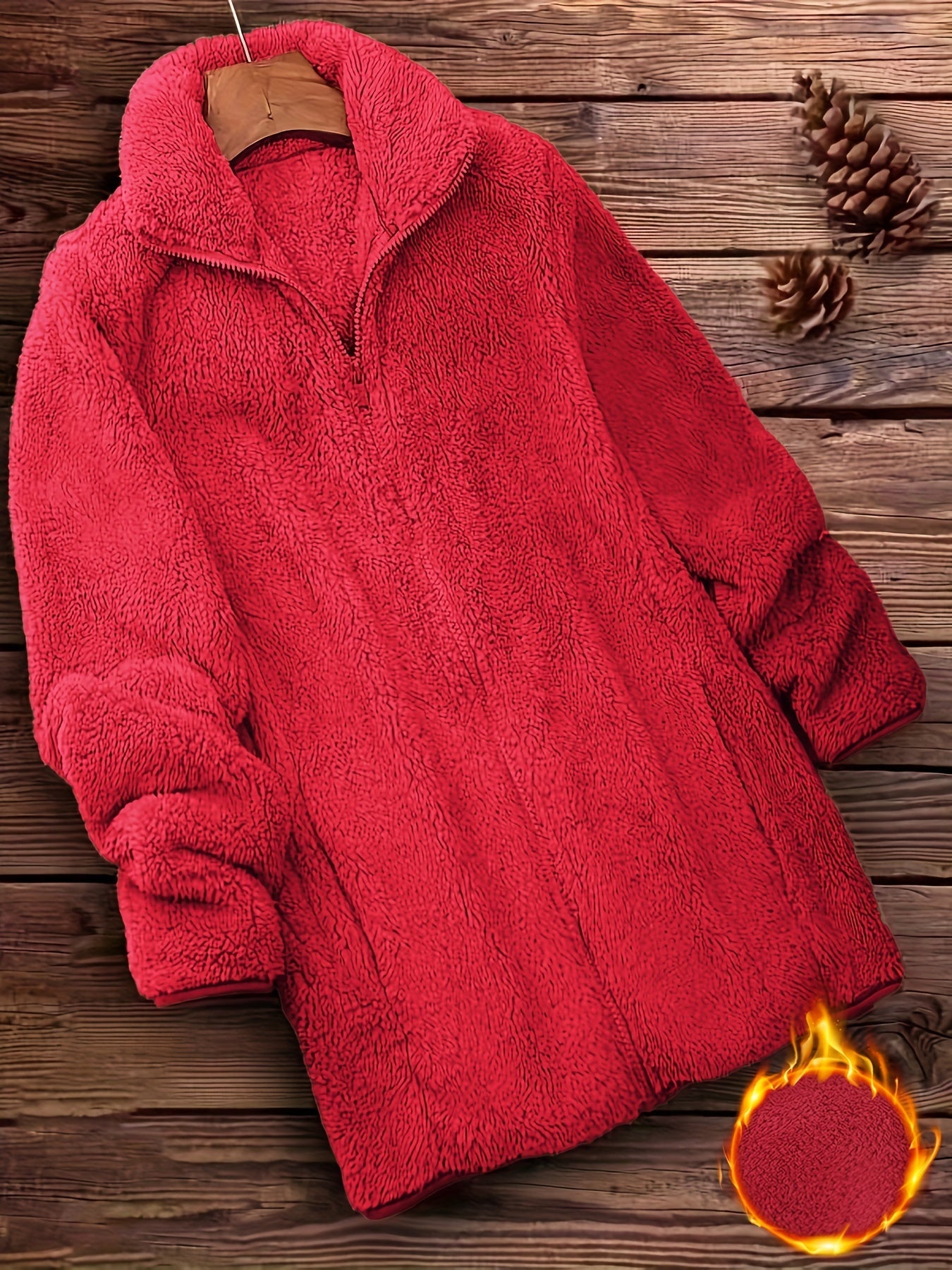 Colette™ | Zip-Up Teddy Fleece