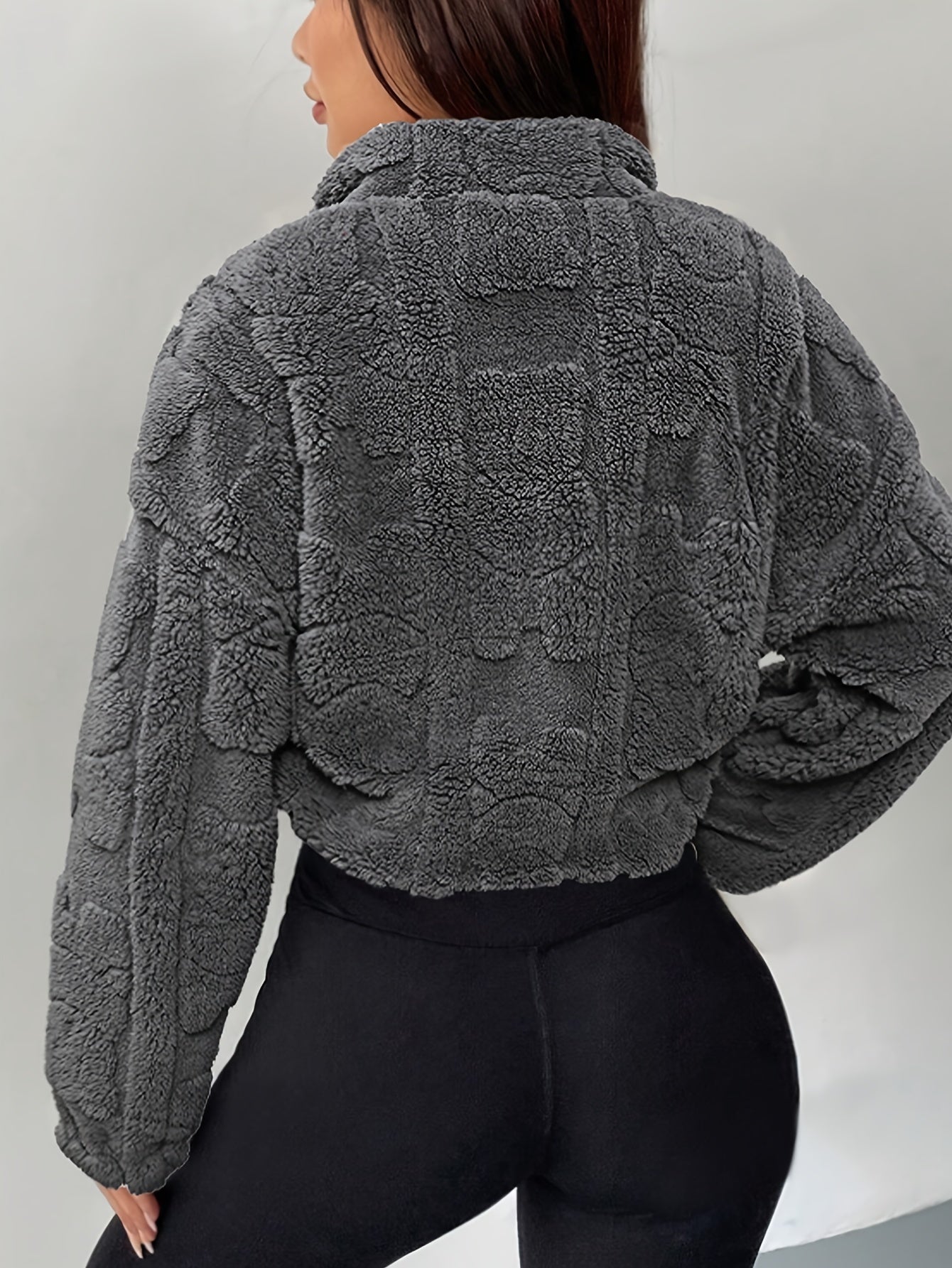 Celeste™ | Elegant Fleece Zip Sweatshirt