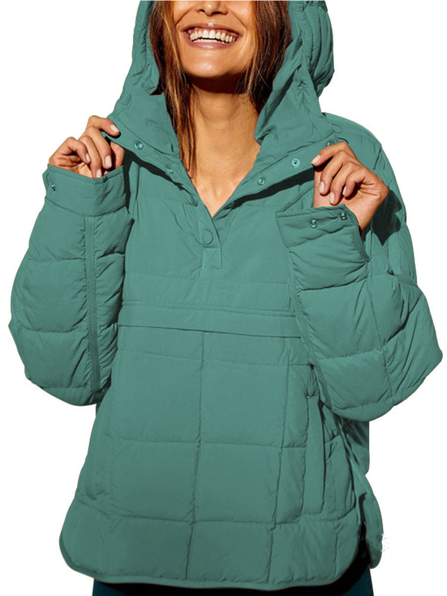 Monroe™ | Oversized Hooded Pullover Jacket