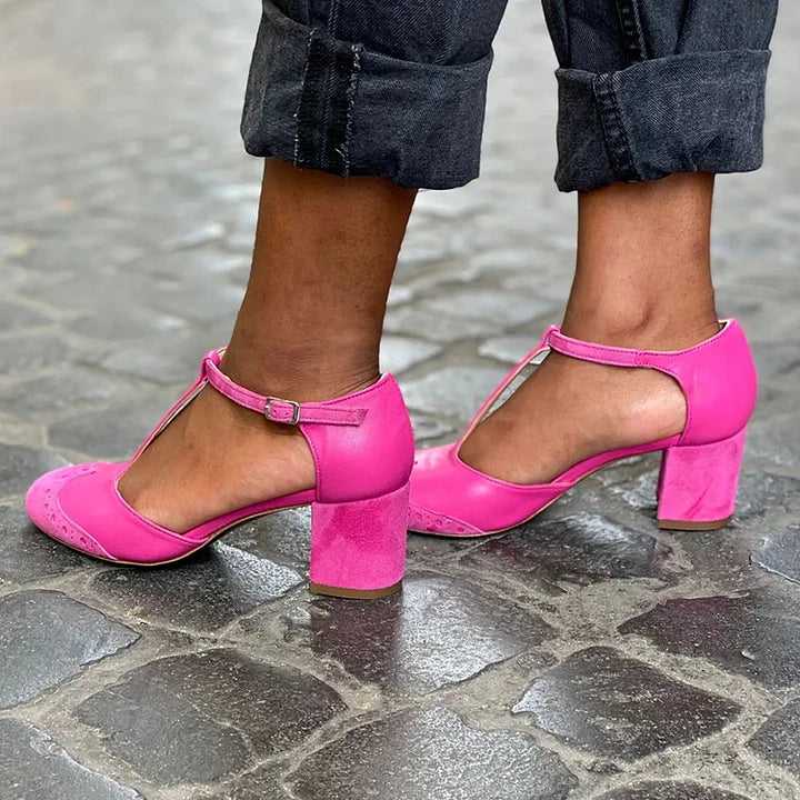 Dakota | Closed Sandal With T-Bar Strap