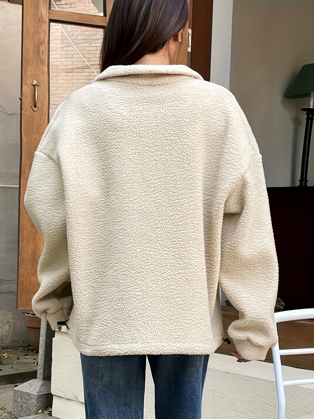 Mirella™ | Patchwork Half-Zip Fleece