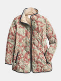 Jysara | Vintage Floral Casual Quilted Jacket