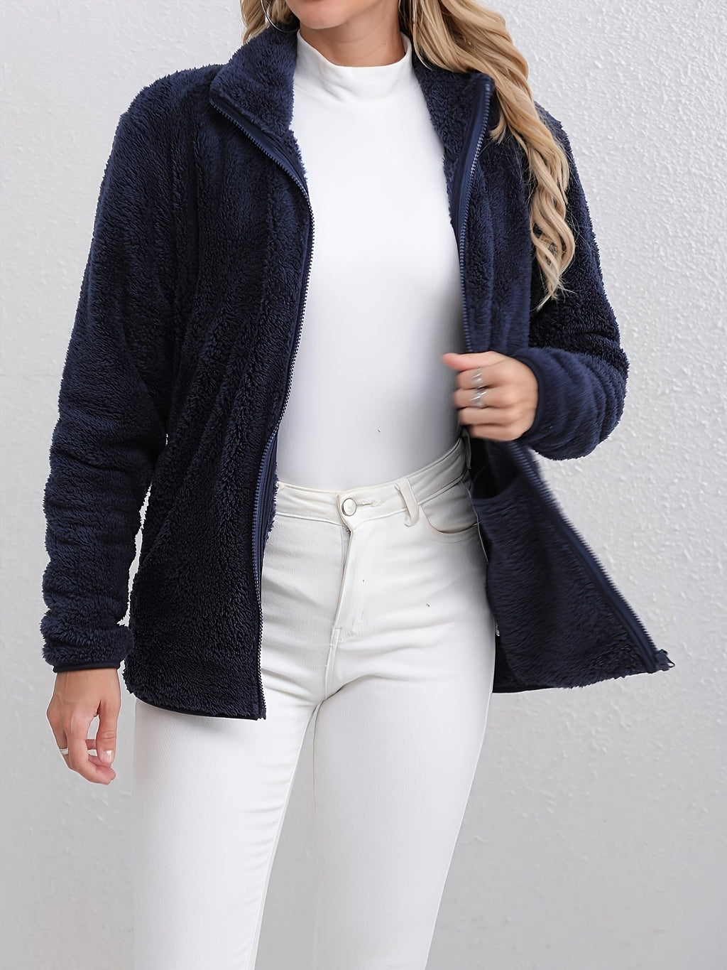 Vivienne™ | Elegant Zip-Up Fleece