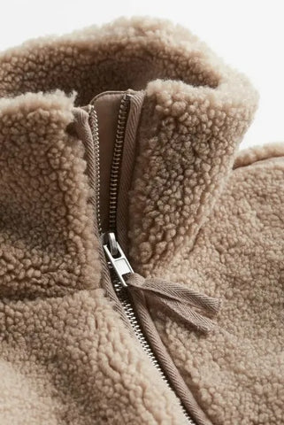 Amara™ – Soft Teddy Coat